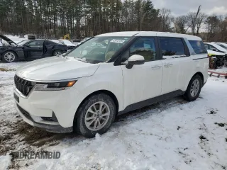 2022 Kia Carnival LXS with VIN KNDNB4H37N6131937, listed as a Copart auction lot 43910185 with 51,659 mi miles and Salvage Title. Bid and sale history available at carsss.com. Image 1.
