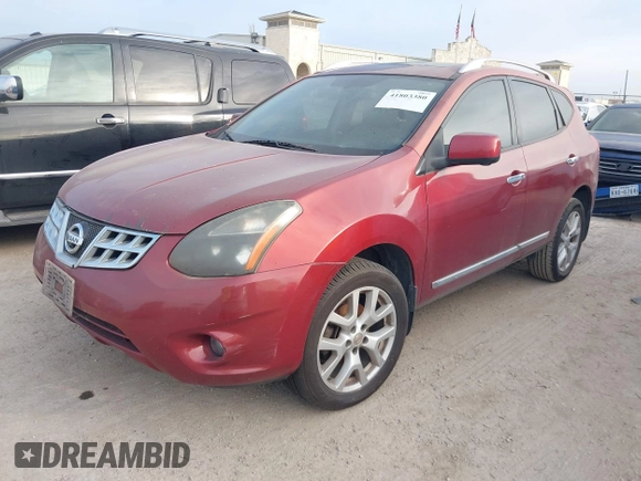 2013 Nissan Rogue S with VIN JN8AS5MTXDW000305, listed as a IAAI auction lot 41803380 with 213,485 mi miles and . Bid and sale history available at DreamBid. Image 2.