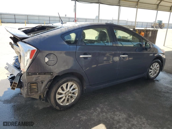 2012 Toyota Prius Plug-In with VIN JTDKN3DP9C3008085, listed as a Copart auction lot 53116595 with 299,220 mi miles and Salvage Title. Bid and sale history available at carsss.com. Image 3.