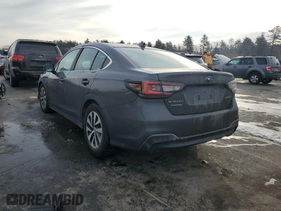 2020 Subaru Legacy with VIN 4S3BWAA67L3011838, listed as a Copart auction lot 89249595 with 93,148 mi miles and Salvage title. Bid and sale history available at DreamBid. Image 2.