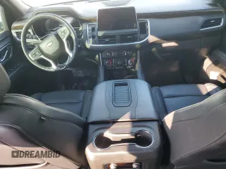 2022 Chevrolet Suburban Premier with VIN 1GNSCFKD2NR180661, listed as a Copart auction lot 74840484 with 55,972 mi miles and Salvage title. Bid and sale history available at DreamBid. Image 8.