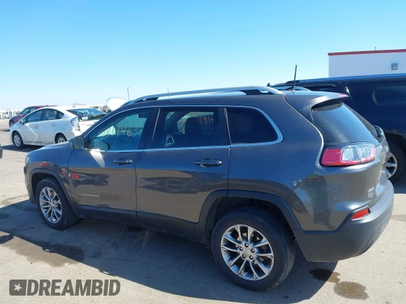 2019 Jeep Cherokee Latitude Plus with VIN 1C4PJLLB1KD201847, listed as a IAAI auction lot 41814463 with 115,927 mi miles. Bid and sale history available at carsss.com. Image 14.
