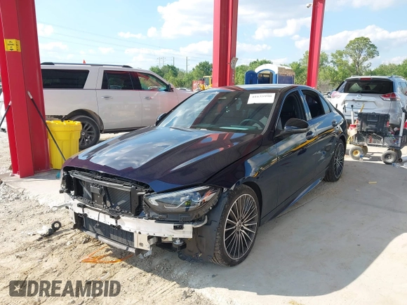 2023 Mercedes-Benz C 300 with VIN W1KAF4HB9PR091359, listed as a IAAI auction lot 41635990 with 20,507 mi miles and . Bid and sale history available at DreamBid. Image 2.