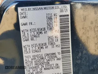 2020 Infiniti QX60 Luxe with VIN 5N1DL0MM5LC508386, listed as a Copart auction lot 48911085 with 95,111 mi miles and Salvage Title. Bid and sale history available at DreamBid. Image 15.