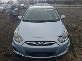 2012 Hyundai Accent GLS with VIN KMHCU4AE2CU185101, listed as a Copart auction lot 51101345 with 126,835 mi miles and Salvage Title. Bid and sale history available at carsss.com. Image 5.