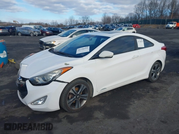 2013 Hyundai Elantra GS z VIN KMHDH6AE3DU004609, wystawiony jako IAAI lot #41738554 z przebiegiem 108 586 mil mil oraz . Historia ofert i sprzedaży dostępna na DreamBid. Obrazek 2.