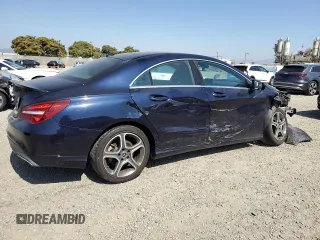 2019 Mercedes-Benz CLA 250 with VIN WDDSJ4EB0KN725939, listed as a Copart auction lot 62538405 with 66,070 mi miles and Salvage title. Bid and sale history available at DreamBid. Image 3.