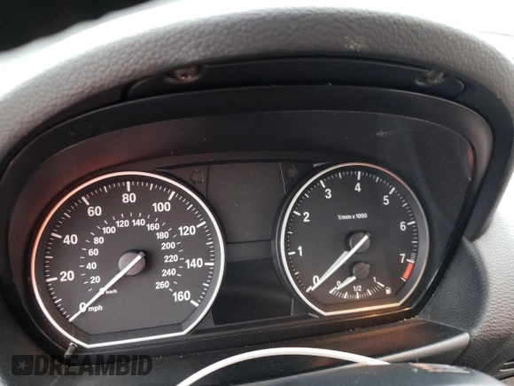 2012 BMW 1 Series 128i with VIN WBAUL7C55CVM83014, listed as a Copart auction lot 86043194 with Not provided miles and Salvage title. Bid and sale history available at DreamBid. Image 9.