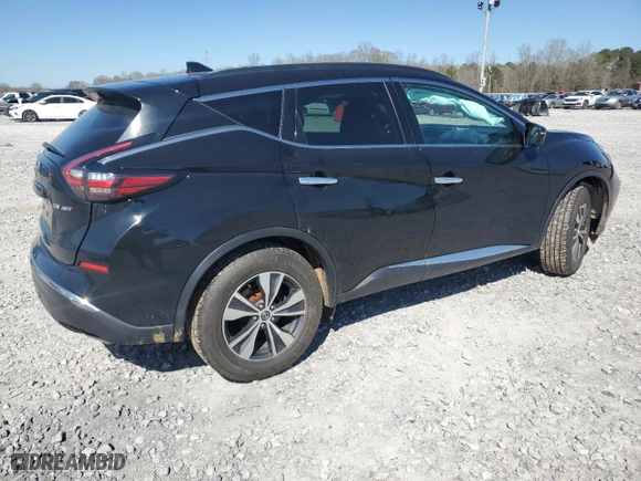 2020 Nissan Murano SV with VIN 5N1AZ2BS8LN140286, listed as a Copart auction lot 49543245 with 90,534 mi miles and Salvage Title. Bid and sale history available at carsss.com. Image 3.