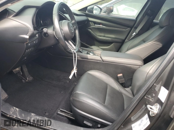 2021 Mazda 3 Preferred with VIN 3MZBPBCM6MM208530, listed as a Copart auction lot 46861595 with 37,599 mi miles and Salvage Title. Bid and sale history available at DreamBid. Image 7.