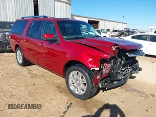 2013 Ford Expedition EL Limited with VIN 1FMJK1K55DEF63885, listed as a IAAI auction lot 41394116 with 118,297 mi miles. Bid and sale history available at carsss.com. Image 1.