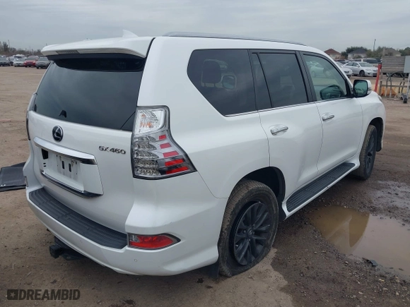 2020 Lexus GX with VIN JTJAM7BX8L5246150, listed as a IAAI auction lot 41335676 with 117,375 mi miles. Bid and sale history available at carsss.com. Image 4.