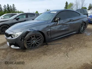 2014 BMW 4 Series 435i xDrive with VIN WBA3R5C57EF784623, listed as a Copart auction lot 58394765 with 206,251 mi miles and Clean title. Bid and sale history available at DreamBid. Image 1.