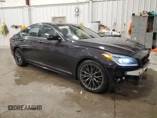 2018 Genesis G80 Sport z VIN KMHGN4JB1JU270304, wystawiony jako Copart lot #51576065 z przebiegiem 83 447 mil mil oraz Nie do naprawy • Non repairable. Historia ofert i sprzedaży dostępna na DreamBid. Obrazek 4.