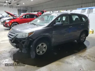 2014 Honda CR-V LX with VIN 2HKRM4H37EH688235, listed as a Copart auction lot 46818615 with 185,466 mi miles and Salvage Title. Bid and sale history available at DreamBid. Image 1.