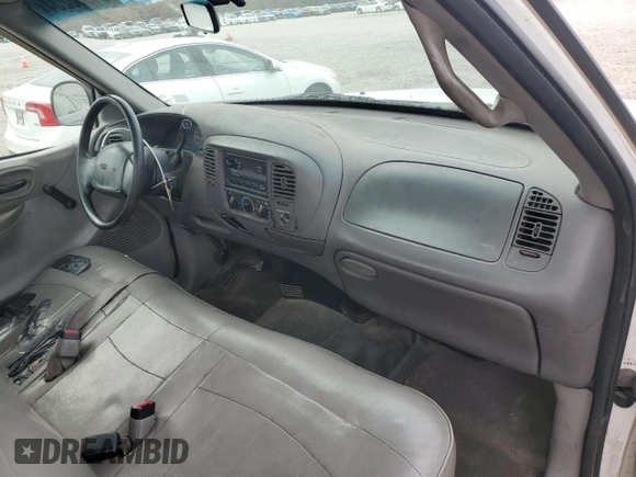 1999 Ford F-150 with VIN 1FTRF17W1XNA20017, listed as a Copart auction lot 84550234 with Not provided miles and Salvage title. Bid and sale history available at DreamBid. Image 8.