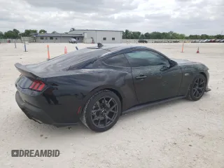 2024 Ford Mustang GT with VIN 1FA6P8CF9R5422701, listed as a Copart auction lot 53129985 with 11,027 mi miles and Clean title. Bid and sale history available at DreamBid. Image 3.