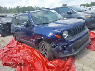 2020 Jeep Renegade Latitude with VIN ZACNJABB5LPL87163, listed as a IAAI auction lot 40948221 with 118,125 mi miles and . Bid and sale history available at DreamBid. Image 1.