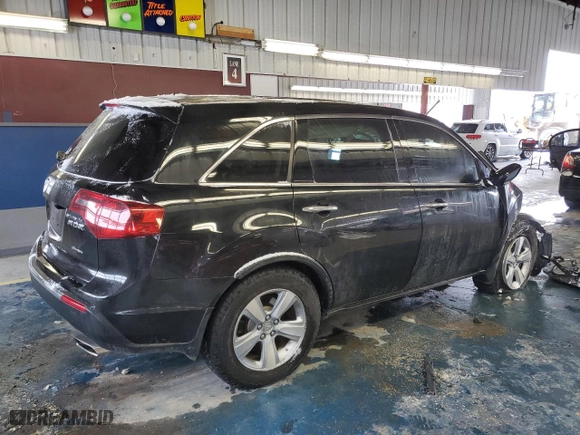2013 Acura MDX with VIN 2HNYD2H23DH502179, listed as a Copart auction lot 88468225 with 0 mi miles and Salvage Title. Bid and sale history available at carsss.com. Image 3.