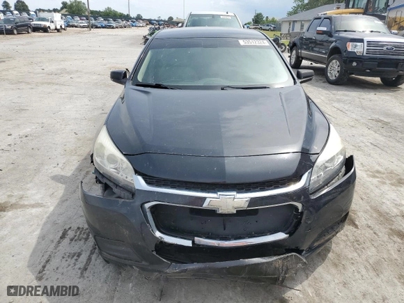 2015 Chevrolet Malibu LT with VIN 1G11C5SL8FF330371, listed as a Copart auction lot 53512324 with 156,387 mi miles and Salvage Title. Bid and sale history available at carsss.com. Image 5.