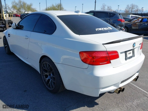 2011 BMW M3 with VIN WBSKG9C57BE646148, listed as a IAAI auction lot 41559675 with 90,333 mi miles. Bid and sale history available at carsss.com. Image 3.