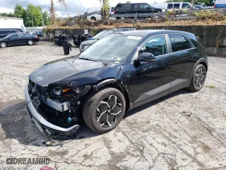 2022 Hyundai IONIQ 5 SE with VIN KM8KMDAF1NU101213, listed as a Copart auction lot 59186563 with 4,988 mi miles. Bid and sale history available at carsss.com. Image 1.