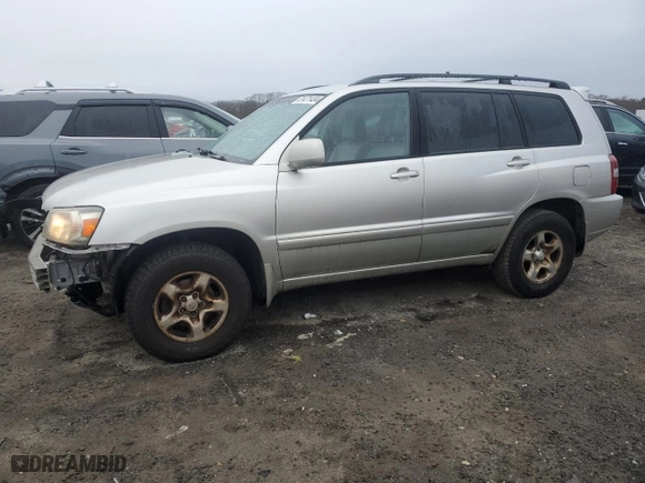 2007 Toyota Highlander with VIN JTEHD21A770048837, listed as a Copart auction lot 81471404 with 128,538 mi miles and Clean Title. Bid and sale history available at carsss.com. Image 1.