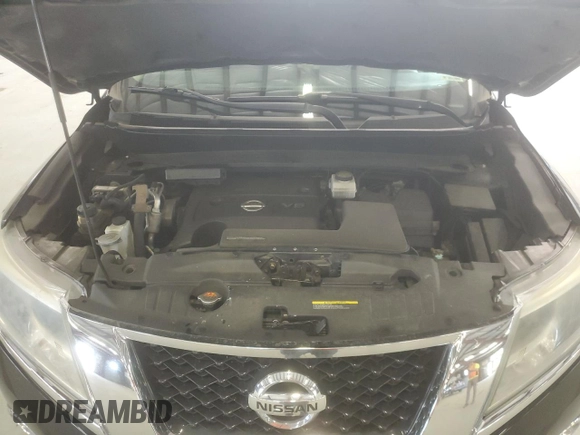2015 Nissan Pathfinder SV with VIN 5N1AR2MM2FC639017, listed as a Copart auction lot 55465425 with 127,774 mi miles and Clean Title. Bid and sale history available at carsss.com. Image 12.