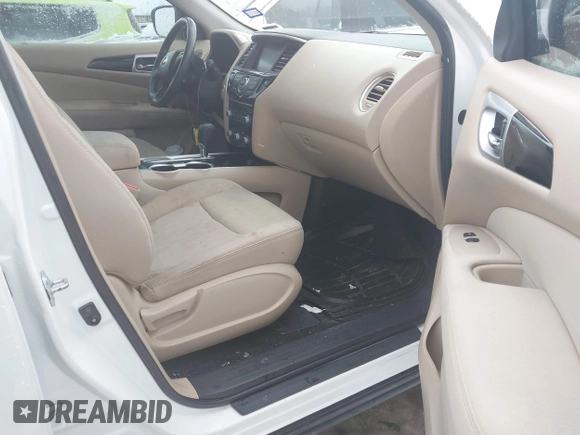 2017 Nissan Pathfinder S with VIN 5N1DR2MN3HC609338, listed as a IAAI auction lot 41366023 with 107,790 mi miles and . Bid and sale history available at DreamBid. Image 5.