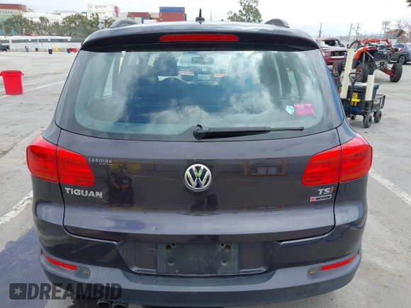 2016 Volkswagen Tiguan S with VIN WVGBV7AX6GW558257, listed as a IAAI auction lot 42185141 with 107,894 mi miles and . Bid and sale history available at DreamBid. Image 16.
