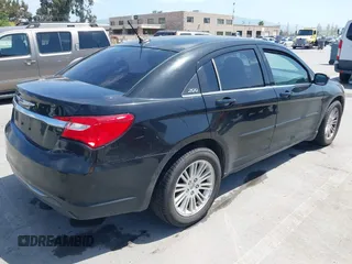 2012 Chrysler 200 LX with VIN 1C3CCBAB6CN208279, listed as a IAAI auction lot 42062657 with 178,845 mi miles. Bid and sale history available at carsss.com. Image 4.