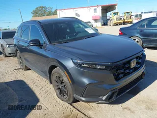 2024 Honda CR-V Sport with VIN 7FARS5H55RE007558, listed as a IAAI auction lot 40954288 with 14,626 mi miles and . Bid and sale history available at carsss.com. Image 1.