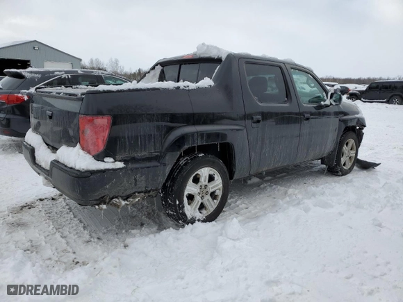 2010 Honda Ridgeline RTL with VIN 5FPYK1F56AB502012, listed as a Copart auction lot 44048065 with 261,601 mi miles and Clean Title. Bid and sale history available at carsss.com. Image 3.