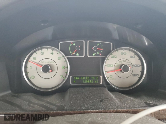 2009 Ford Taurus Limited with VIN 1FAHP25W09G100990, listed as a Copart auction lot 80745234 with 129,692 mi miles and Salvage Title. Bid and sale history available at carsss.com. Image 9.