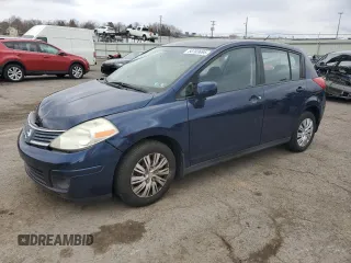 2008 Nissan Versa 1.8 S with VIN 3N1BC13EX8L403644, listed as a Copart auction lot 50703695 with 110,968 mi miles and Salvage Title. Bid and sale history available at carsss.com. Image 1.