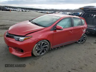 2017 Toyota Corolla iM with VIN JTNKARJE2HJ539886, listed as a Copart auction lot 41691205 with 0 mi miles and Salvage Title. Bid and sale history available at carsss.com. Image 1.