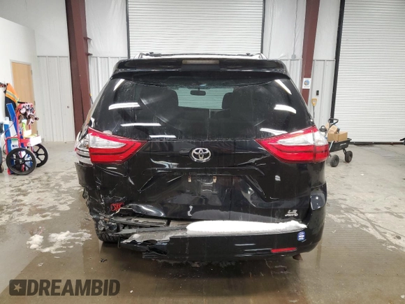 2016 Toyota Sienna LE with VIN 5TDJK3DC2GS129739, listed as a Copart auction lot 86125854 with 74,058 mi miles and Salvage Title. Bid and sale history available at carsss.com. Image 6.