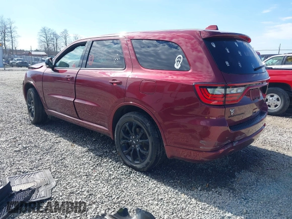 2019 Dodge Durango GT Plus with VIN 1C4RDHDGXKC743820, listed as a IAAI auction lot 41854081 with 101,122 mi miles and . Bid and sale history available at carsss.com. Image 3.