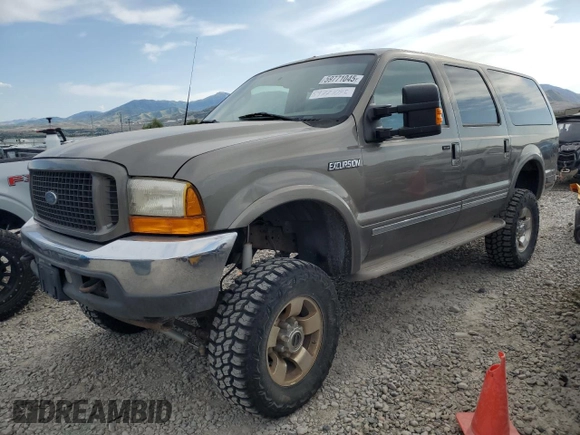 2003 Ford Excursion Limited с VIN 1FMNU43S23EB13028, выставлен на аукционе Copart как лот 59771045 с пробегом 225 405 миль миль и Списание • Salvage title. История ставок и продаж доступна на DreamBid. Изображение 1.