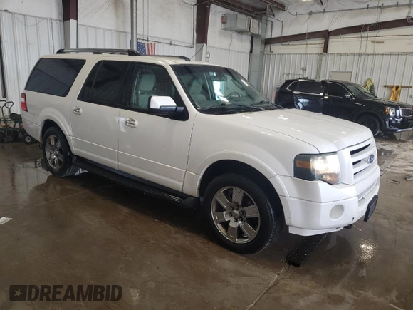 2010 Ford Expedition Max Limited z VIN 1FMJK2A57AEB68688, wystawiony jako Copart lot #58784005 z przebiegiem 124 658 mil mil oraz Nie do naprawy • Non repairable. Historia ofert i sprzedaży dostępna na DreamBid. Obrazek 4.