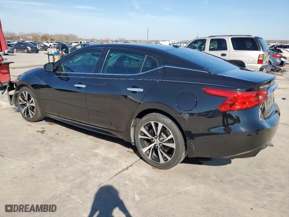 2017 Nissan Maxima SV with VIN 1N4AA6APXHC456359, listed as a Copart auction lot 46836055 with 139,303 mi miles and Salvage Title. Bid and sale history available at carsss.com. Image 2.