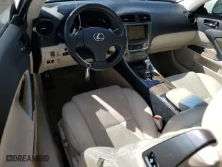 2010 Lexus IS 250C with VIN JTHFF2C2XA2511091, listed as a Copart auction lot 72639344 with 136,886 mi miles and Salvage Title. Bid and sale history available at carsss.com. Image 8.