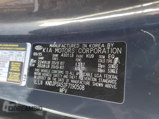 2015 Kia Soul + with VIN KNDJP3A52F7190508, listed as a Copart auction lot 51866515 with 144,819 mi miles and Salvage Title. Bid and sale history available at DreamBid. Image 12.