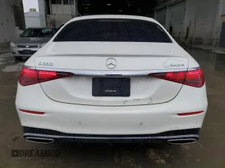2022 Mercedes-Benz S 580 z VIN W1K6G7GB8NA106385, wystawiony jako Copart lot #52024595 z przebiegiem 75 696 mil mil oraz Szkoda całkowita • Salvage title. Historia ofert i sprzedaży dostępna na DreamBid. Obrazek 6.