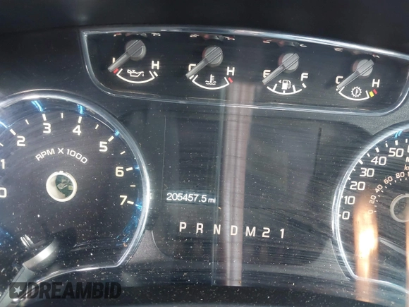2012 Ford F-150 XL with VIN 1FTFW1CF2CFC15735, listed as a IAAI auction lot 41405687 with 205,457 mi miles. Bid and sale history available at carsss.com. Image 7.