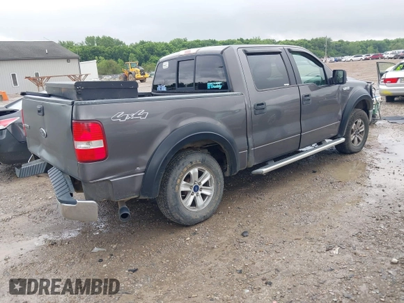 2005 Ford F-150 XLT with VIN 1FTPW145X5KC02865, listed as a IAAI auction lot 42525247 with 109,099 mi miles and . Bid and sale history available at DreamBid. Image 4.