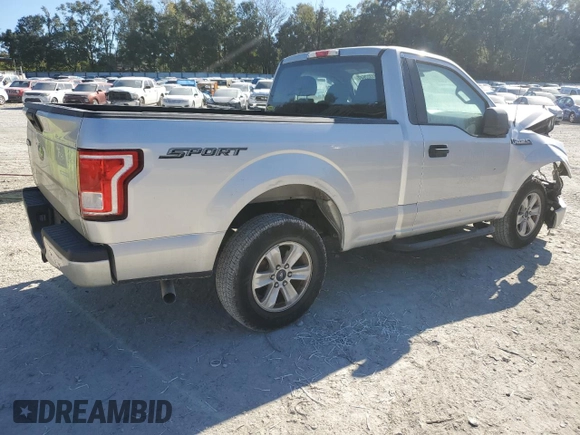 2017 Ford F-150 XL z VIN 1FTMF1C8XHFA67446, wystawiony jako Copart lot #53608585 z przebiegiem 51 583 mil mil oraz Nie do naprawy • Non repairable. Historia ofert i sprzedaży dostępna na DreamBid. Obrazek 3.