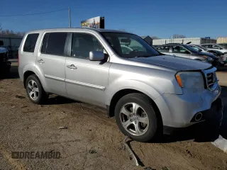 2013 Honda Pilot EX-L with VIN 5FNYF4H57DB055495, listed as a Copart auction lot 84903574 with 118,498 mi miles and Salvage Title. Bid and sale history available at DreamBid. Image 4.