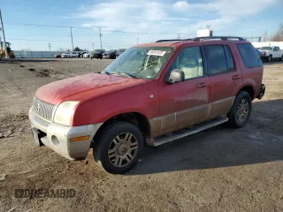 2003 Mercury Mountaineer Convenience z VIN 4M2ZU66K33ZJ50976, wystawiony jako Copart lot #46541525 z przebiegiem 207 518 mil mil oraz Szkody całkowita. Historia ofert i sprzedaży dostępna na DreamBid. Obrazek 1.