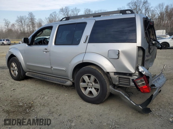 2011 Nissan Pathfinder LE z VIN 5N1AR1NB9BC622216, wystawiony jako Copart lot #50029145 z przebiegiem 150 896 mil mil oraz Szkoda całkowita • Salvage title. Historia ofert i sprzedaży dostępna na DreamBid. Obrazek 2.